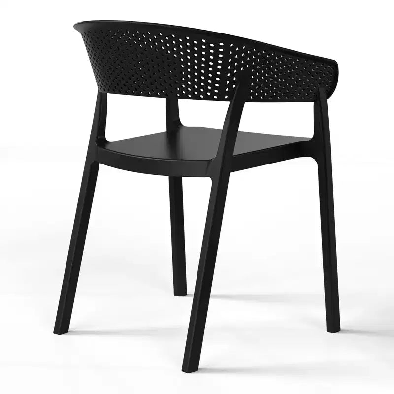 WestinTrends Playa 3-Piece Indoor Outdoor Metal Patio Dining Table Set With Stackable Patio Chairs