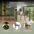 WestinTrends Playa 5-Piece Outdoor Patio Metal Frame Dining Table Set with Stackable Patio Dining Chairs
