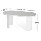 Christopher Knight Home Adair Modern 6-Piece Patio Concrete Terrazzo Dining Set with Wicker Dining Chairs