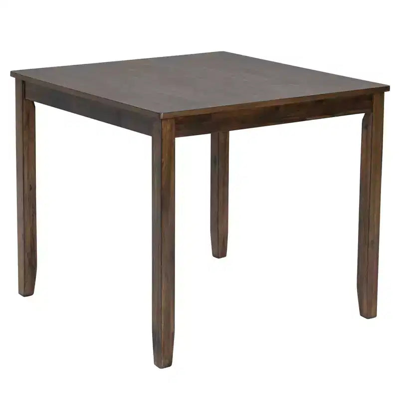 MAYEERTY 6-Piece Modern Dining Table Set, Wooden Table with 4 Chairs & Bench, Grey