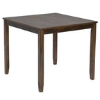 MAYEERTY 6-Piece Modern Dining Table Set, Wooden Table with 4 Chairs & Bench, Grey