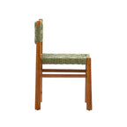 Christopher Knight Home Elvira 7 Piece Outdoor Rustic Woven Wicker Acacia Wood Dining Set