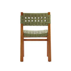Christopher Knight Home Elvira 7 Piece Outdoor Rustic Woven Wicker Acacia Wood Dining Set