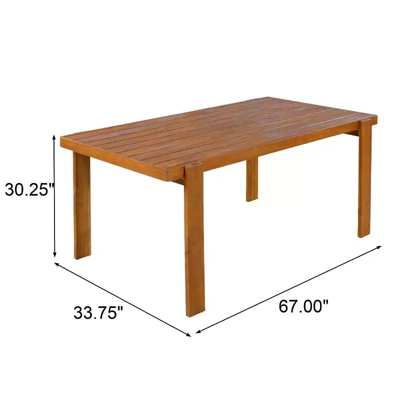 Christopher Knight Home Javier Modern 5 Piece Patio Acacia Upholstered Dining Set with Round Back and Slatted Table