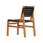 Christopher Knight Home Ratchanon Modern 7 Piece Acacia Wood Patio Dining Set with PE Woven Rope and Slatted Table