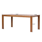 Christopher Knight Home Ratchanon Modern 7 Piece Acacia Wood Patio Dining Set with PE Woven Rope and Slatted Table