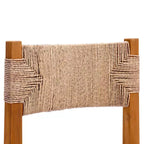 Christopher Knight Home Yasmin Modern 6 Piece Acacia Patio Dining Set with Wicker and Slatted Design