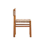 Christopher Knight Home Yasmin Modern 6 Piece Acacia Patio Dining Set with Wicker and Slatted Design