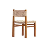 Christopher Knight Home Roya Modern 7 Piece Acacia Patio Dining Set with Wicker and Slatted Design