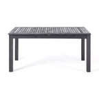 Christopher Knight Home Putra Modern 7 Piece Acacia Dining Set with Expandable Slatted Table and Cushions