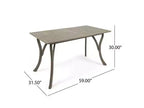 O'Shanter 7pc Acacia Dining Set - Christopher Knight Home