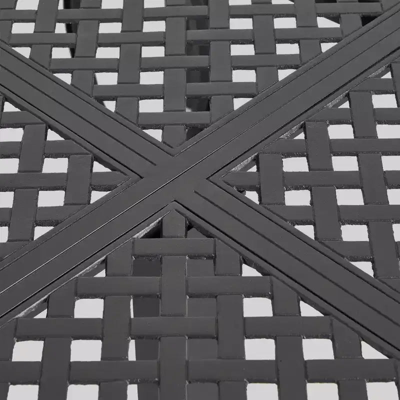 Bullpond 9pc Aluminum and Wicker Dining Set - Christopher Knight Home