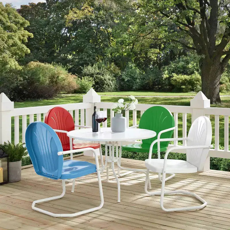 Griffith 5pc Outdoor Dining Set - Crosley