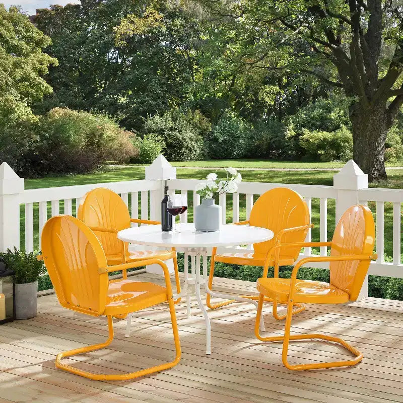Griffith 5pc Outdoor Dining Set - Crosley