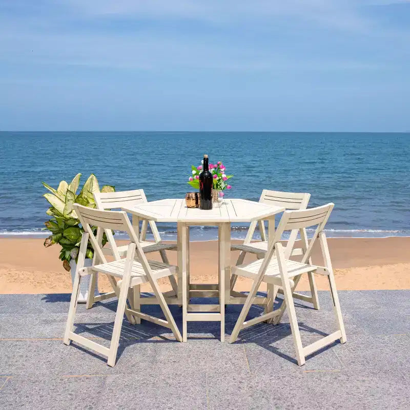 Kerman Table/Chair Set - Indoor/Outdoor - PAT7000 - Safavieh