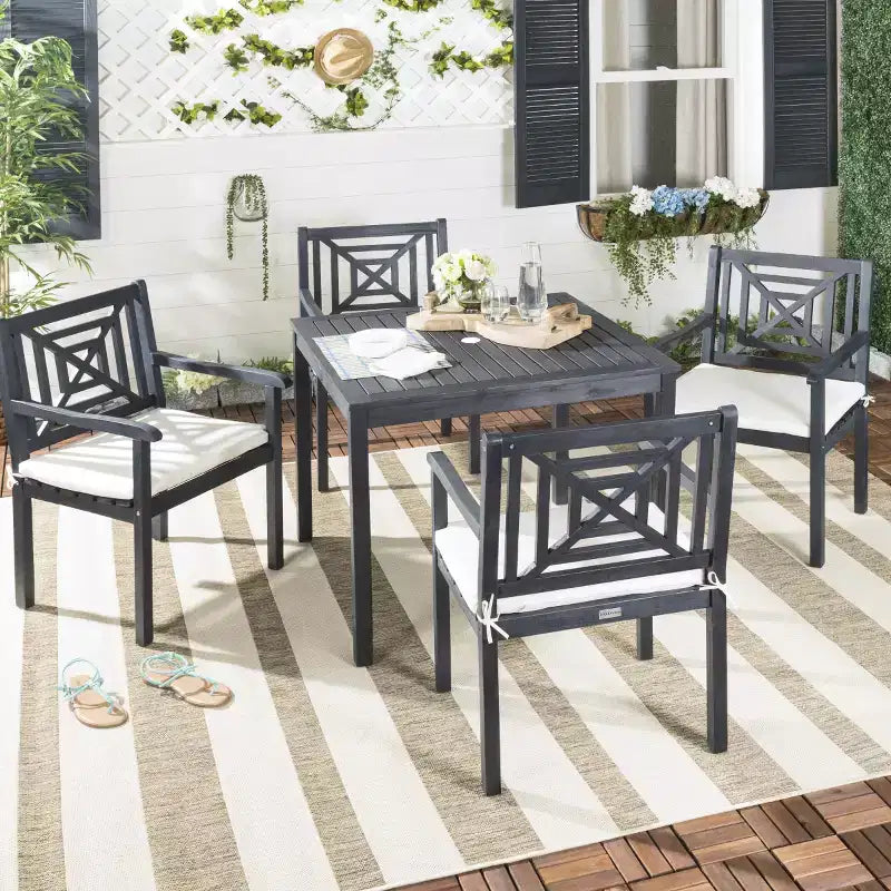 Del Mar Dining Set - Indoor/Outdoor - PAT6722 - Safavieh