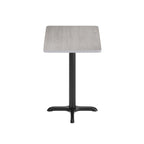 Piano da tavolo rettangolare in laminato 24 x 30 con base ad altezza da tavolo 22 x 22 - 24W x 30D x 31.125H