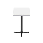 Piano da tavolo rettangolare in laminato 24 x 30 con base ad altezza da tavolo 22 x 22 - 24W x 30D x 31.125H