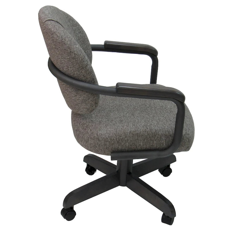 Swivel Tilt Kitchen Caster Chair with Wheels M-79 - 18 inch Seat