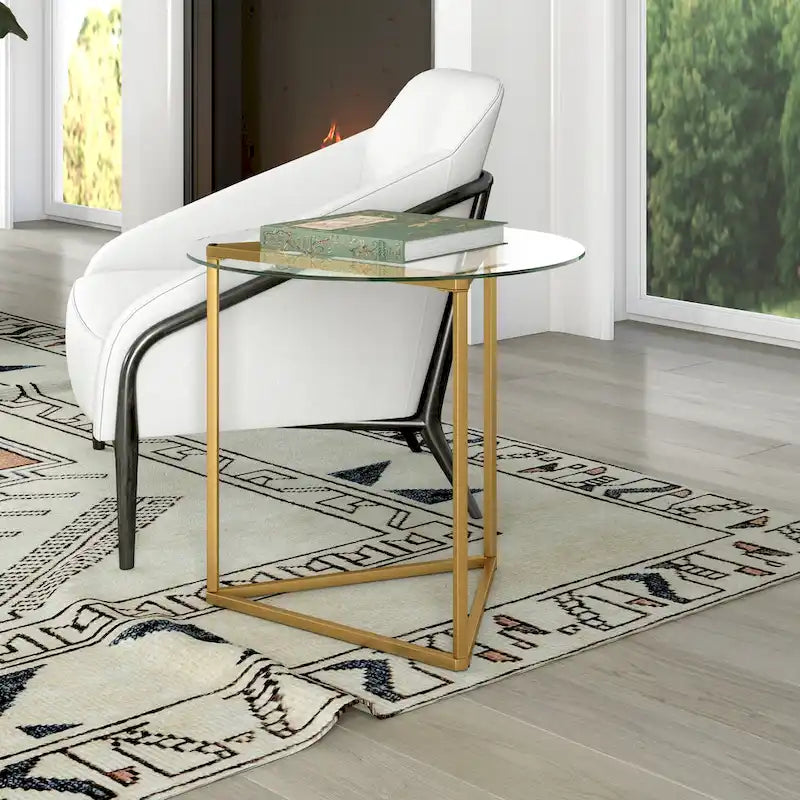 24 Wide Round Side Table - 24 Wide