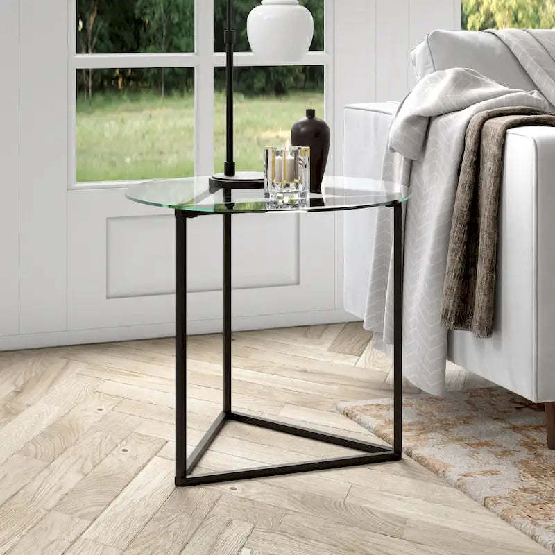 24 Wide Round Side Table - 24 Wide