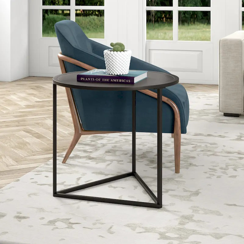 24 Wide Round Side Table - 24 Wide