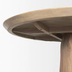 Esstisch aus hellbraunem Holz, 60 - 60.0L x 60.0W x 30.0H