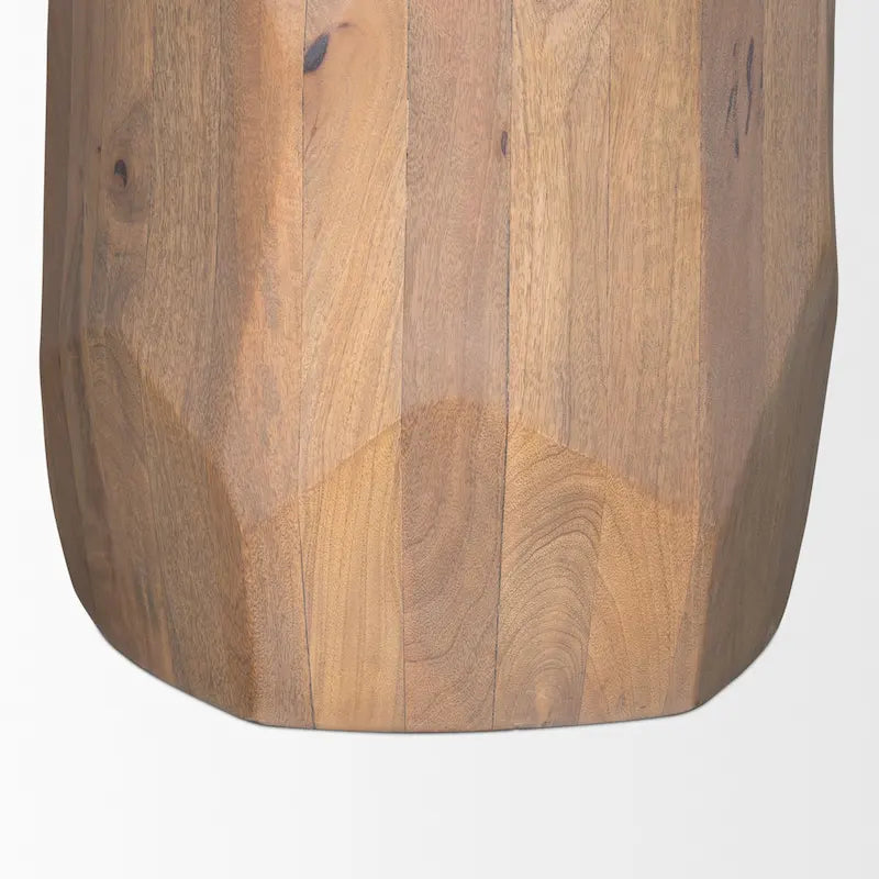 60 Light Brown Wood Dining Table - 60.0L x 60.0W x 30.0H
