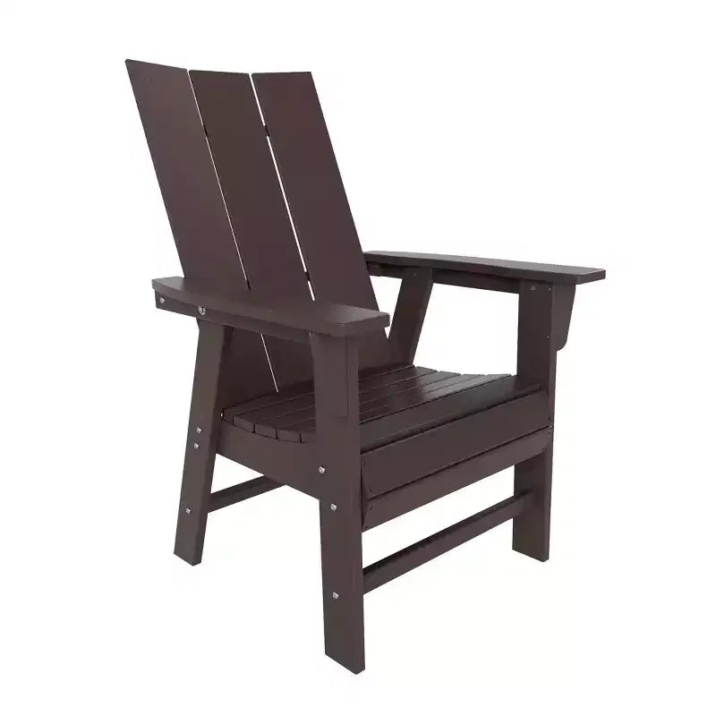 WestinTrends 5 Piece Outdoor Patio Dining Round Table and Modern Armchair Set