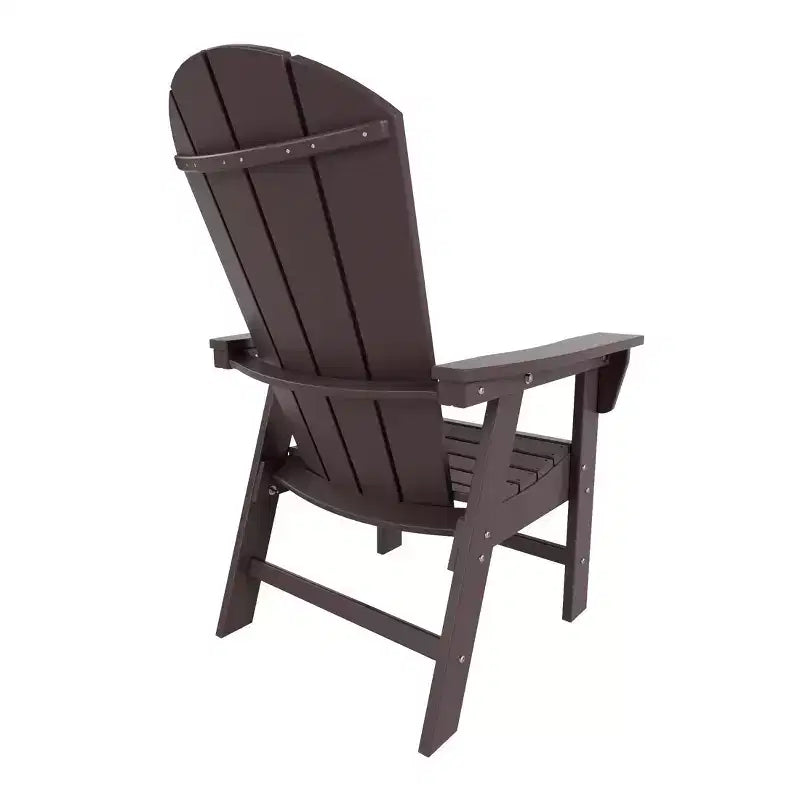 WestinTrends 5 Piece Outdoor Patio Dining Square Table and Curved Back Armchair Set