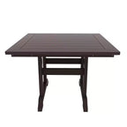 WestinTrends 5 Piece Outdoor Patio Dining Set Outdoor Square Table and Chair Set