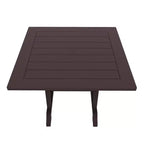 WestinTrends 5 Piece Outdoor Patio Dining Set Outdoor Square Table and Chair Set