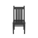 WestinTrends 5 Piece Outdoor Patio Dining Set Outdoor Square Table and Chair Set