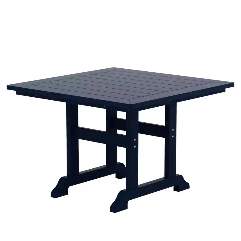 WestinTrends 5 Piece Outdoor Patio Dining Set Outdoor Square Table and Chair Set