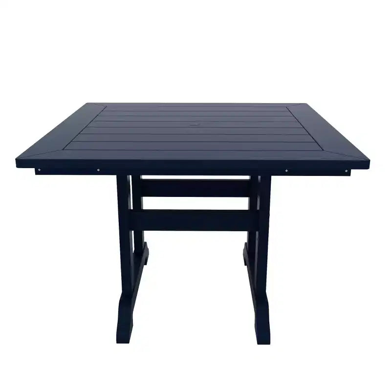 WestinTrends 5 Piece Outdoor Patio Dining Set Outdoor Square Table and Chair Set