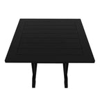 WestinTrends 5 Piece Outdoor Patio Dining Set Outdoor Square Table and Chair Set