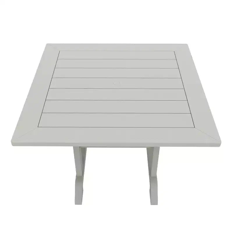 WestinTrends 5 Piece Outdoor Patio Dining Set Outdoor Square Table and Chair Set