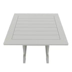 WestinTrends 5 Piece Outdoor Patio Dining Set Outdoor Square Table and Chair Set