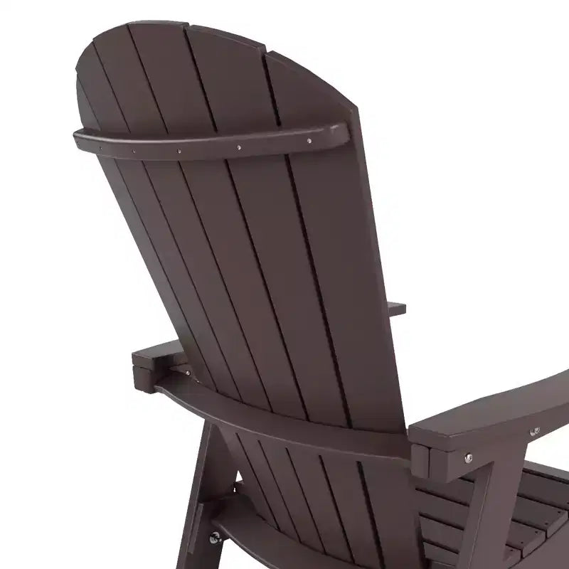 WestinTrends 5 Piece Outdoor Patio Dining Round Table and Shell Back Armchair Set
