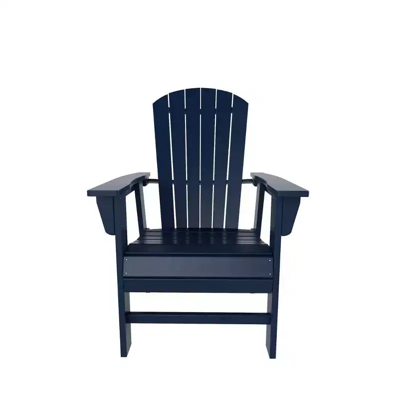 WestinTrends 5 Piece Outdoor Patio Dining Round Table and Shell Back Armchair Set