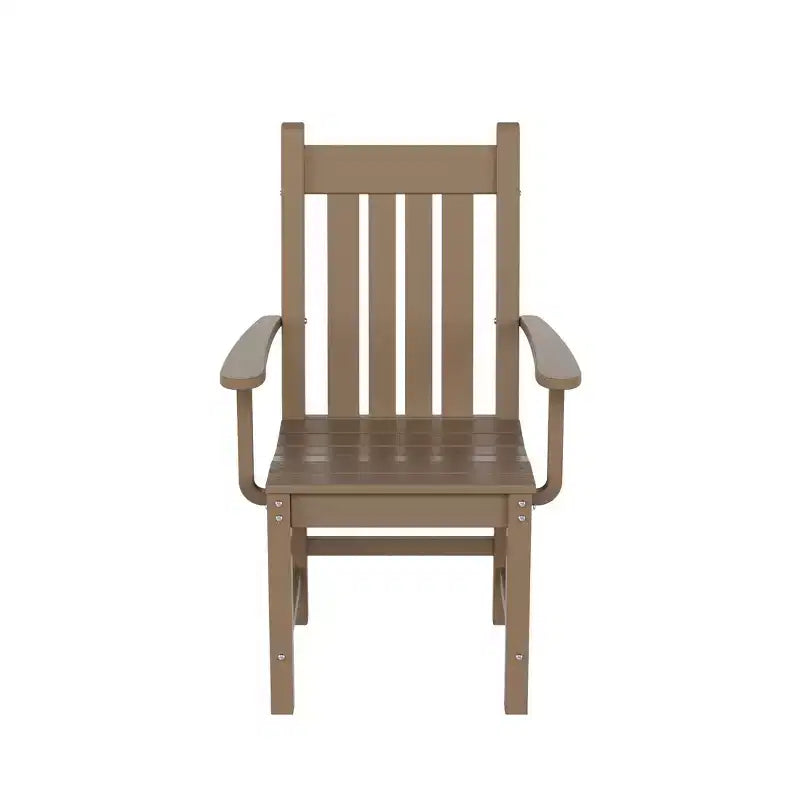 WestinTrends 7 Piece Outdoor Patio Dining Set Outdoor Table and Armchair Set