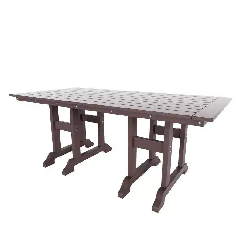 WestinTrends 7 Piece Outdoor Patio Dining Set Outdoor Table and Armchair Set