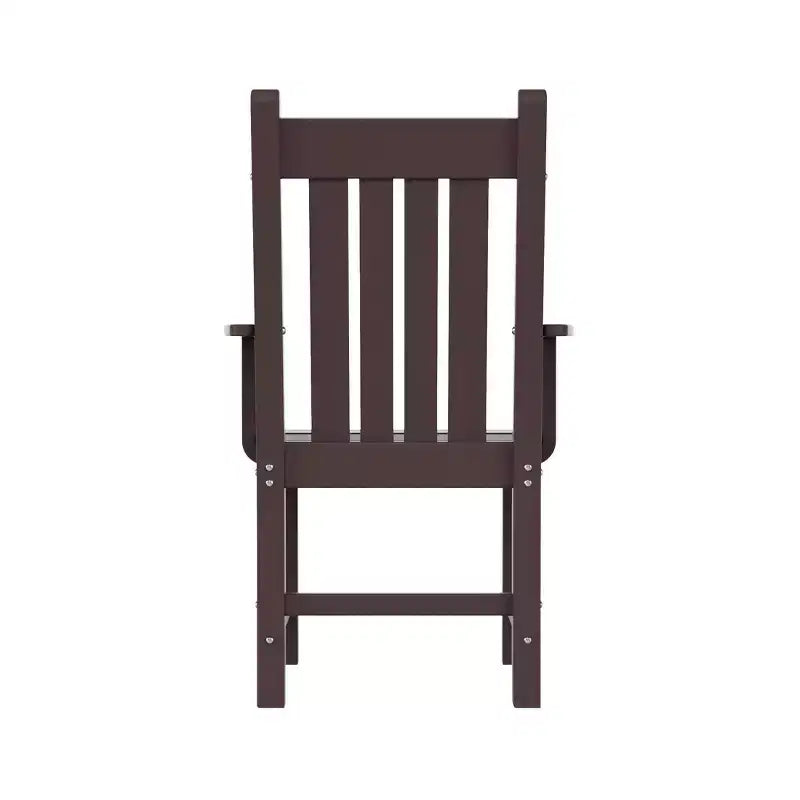 WestinTrends 6 Piece Outdoor Patio Dining Set Outdoor Table and Bench Armchair Set