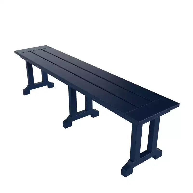 WestinTrends 6 Piece Outdoor Patio Dining Set Outdoor Table and Bench Armchair Set