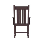 WestinTrends Malibu 7 Piece Outdoor Patio Dining Set Outdoor Dining Table with Dining Chair, Dark Brown