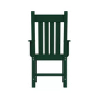 WestinTrends Malibu 7 Piece Outdoor Patio Dining Set Outdoor Dining Table with Dining Chair, Dark Green