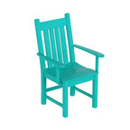 WestinTrends Malibu 7 Piece Outdoor Patio Dining Set Outdoor Dining Table with Dining Chair, Turquoise
