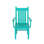 WestinTrends Malibu 7 Piece Outdoor Patio Dining Set Outdoor Dining Table with Dining Chair, Turquoise