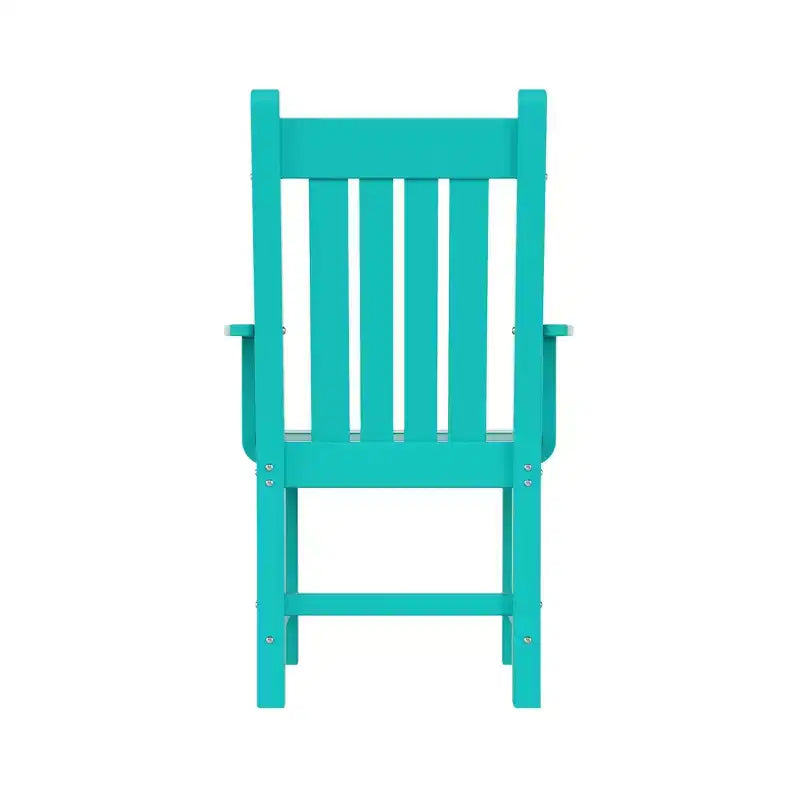 WestinTrends Malibu 7 Piece Outdoor Patio Dining Set Outdoor Dining Table with Dining Chair, Turquoise
