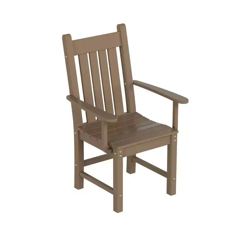 WestinTrends Malibu 7 Piece Outdoor Patio Dining Set Outdoor Dining Table with Dining Chair, Weathered Wood
